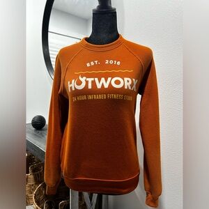 Hotworx Women's Crewneck Sweater - Orange